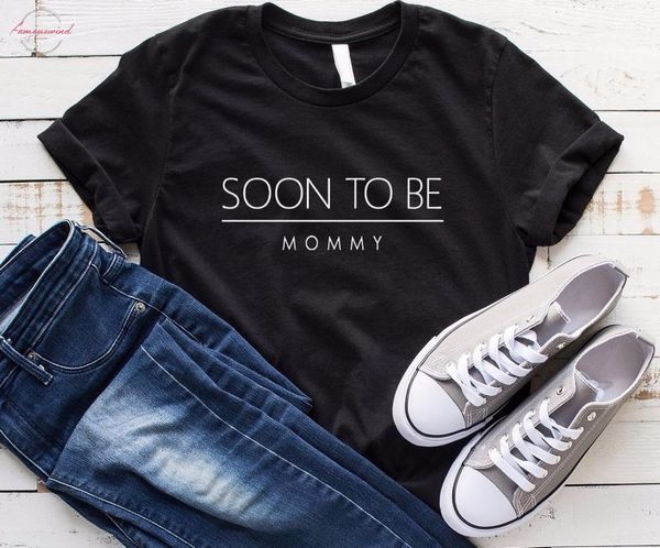 soon to be mommy future mom women tshirt cotton casual funny t shirt for lady yong girl tee hipster drop s, White
soon to be mommy future mom women tshirt cotton casual funny t shirt for lady yong girl tee hipster drop s, White