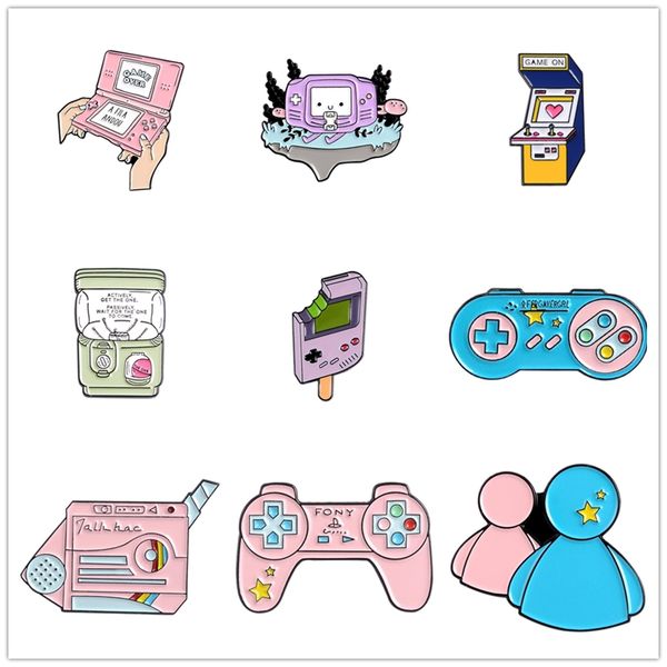 game console cartoon handheld game brooches collection combination fashion fun entertainment machine gift for girl jewelry, Gray
game console cartoon handheld game brooches collection combination fashion fun entertainment machine gift for girl jewelry, Gray