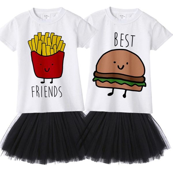 hamburg chips sisters friends kids girl clothing set funny fast print t shirt + tutu skirt 2 pcs set children toddler, White
hamburg chips sisters friends kids girl clothing set funny fast print t shirt + tutu skirt 2 pcs set children toddler, White