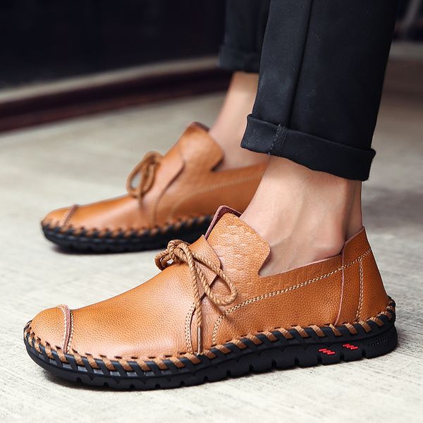 2019 leather shoes men soft mocassins mens shoes casual luxury designers men leather handmade genuine flat shoe for, Black
2019 leather shoes men soft mocassins mens shoes casual luxury designers men leather handmade genuine flat shoe for, Black