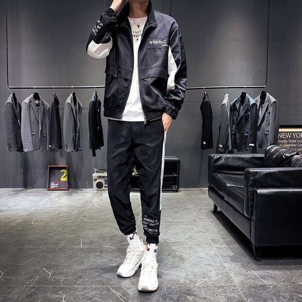 suit male spring and autumn new korean version of young students men's trousers jacket two-piece suit men's clothing, Gray
suit male spring and autumn new korean version of young students men's trousers jacket two-piece suit men's clothing, Gray