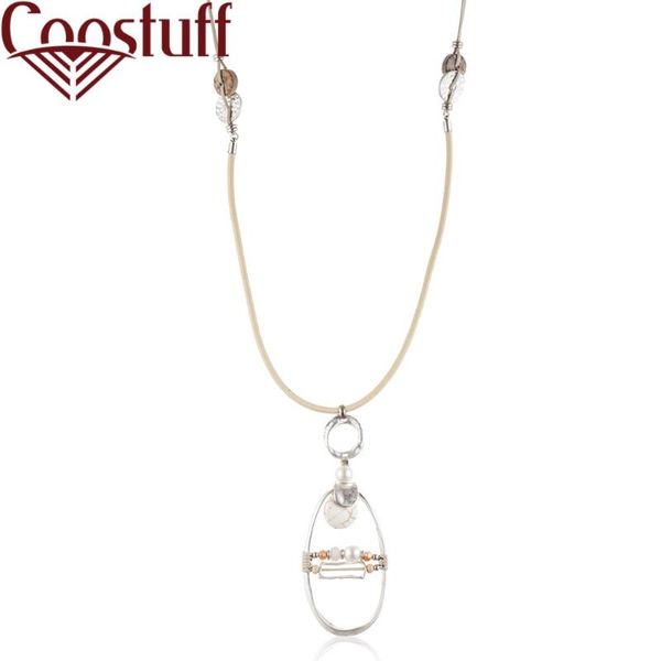 original handmade woman statement necklaces & pendants leather long necklace women christmas gift collares mujer colar choker, Silver
original handmade woman statement necklaces & pendants leather long necklace women christmas gift collares mujer colar choker, Silver