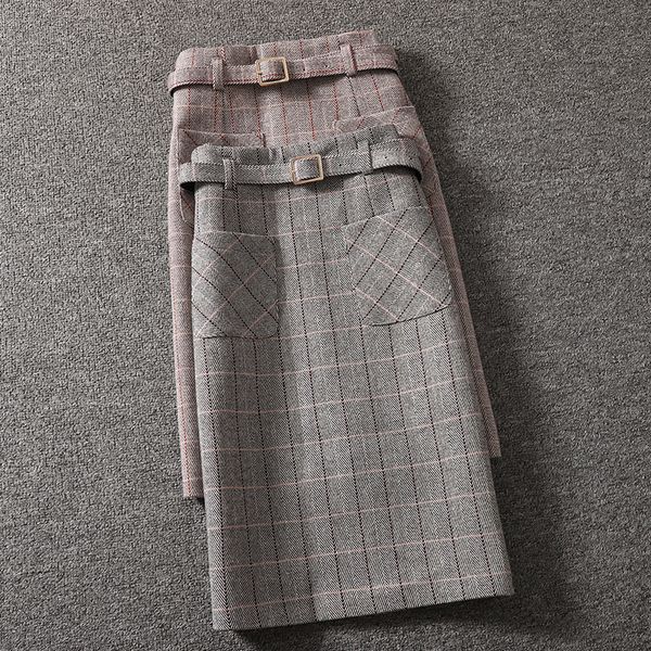 autumn winter plaid striped woolen skirt women high waist a-line skirt knee length, Black
autumn winter plaid striped woolen skirt women high waist a-line skirt knee length, Black
