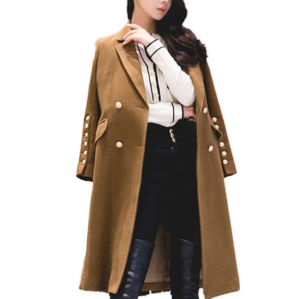 women fashion slim trench 2019 new double breasted black military overcoat elegant temperament women wool blends coat
women fashion slim trench 2019 new double breasted black military overcoat elegant temperament women wool blends coat