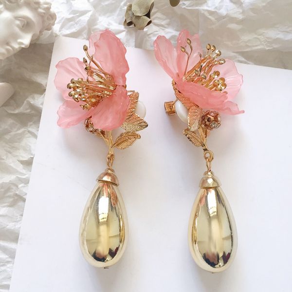 ssy sweet 4 colors flowers big earrings for women long dangle drop acrylic earrings modern trendy wedding jewelry gift, Silver
ssy sweet 4 colors flowers big earrings for women long dangle drop acrylic earrings modern trendy wedding jewelry gift, Silver