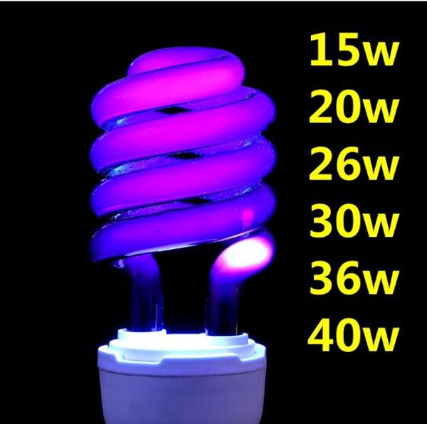 fast ship e27 15w 20w 40w 220v uv light bulb uv ultraviolet fluorescent cfl light bulb spiral enegy saving black light violet lamps lighting
fast ship e27 15w 20w 40w 220v uv light bulb uv ultraviolet fluorescent cfl light bulb spiral enegy saving black light violet lamps lighting
