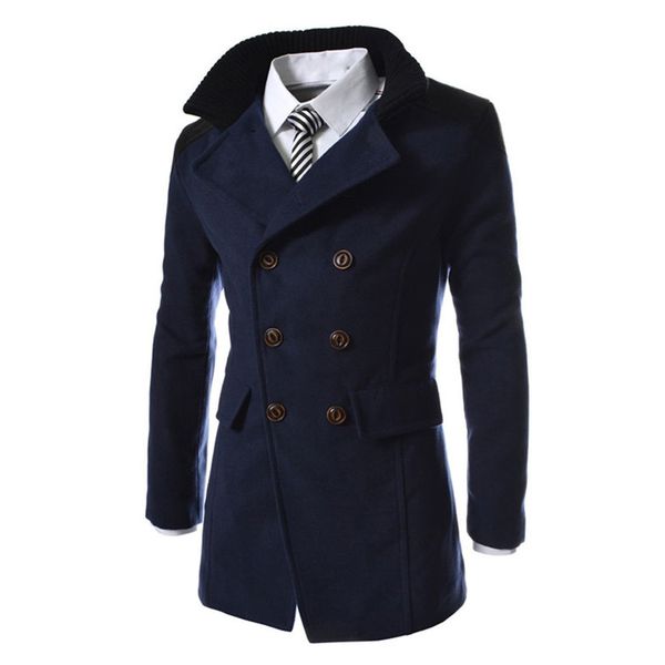 autumn new fashion men trench 2019 men casual jacket warm winter trench long coat outwear button smart overcoat #e24, Black
autumn new fashion men trench 2019 men casual jacket warm winter trench long coat outwear button smart overcoat #e24, Black