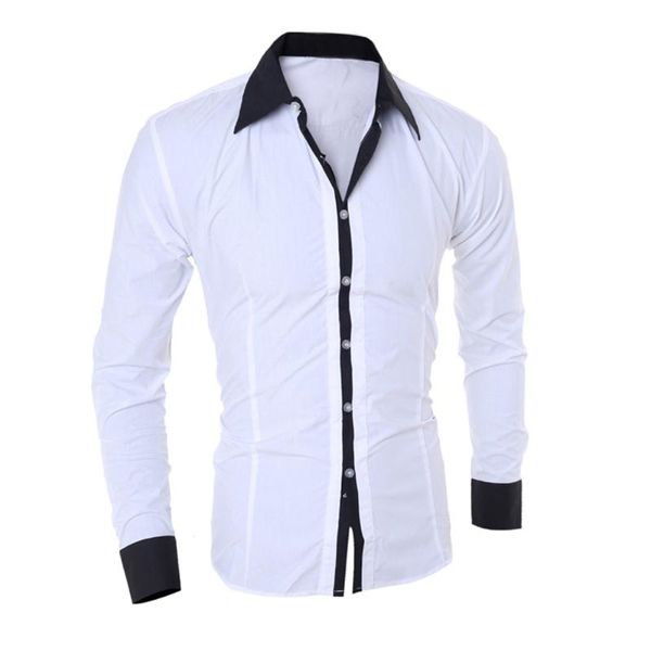 fashion blouses personality mens casual slim long-sleeved buttons shirt business elegant male polyester plus size blouse, White;black
fashion blouses personality mens casual slim long-sleeved buttons shirt business elegant male polyester plus size blouse, White;black