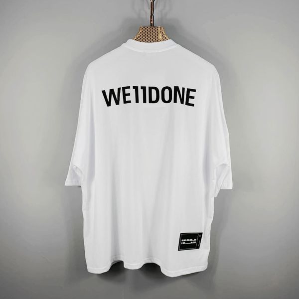 we11done brand tee mens designer t shirt welldone high street style loose tees for men women, White;black
we11done brand tee mens designer t shirt welldone high street style loose tees for men women, White;black