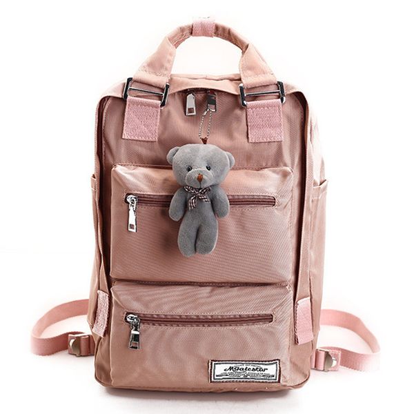 fashion nylon waterproof backpack women solid color schoolbags teen girl harajuku multi-pocke large capacity travel backpack
fashion nylon waterproof backpack women solid color schoolbags teen girl harajuku multi-pocke large capacity travel backpack