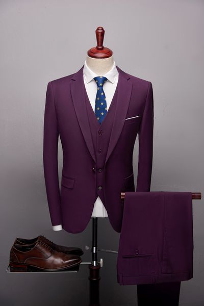 new arrival purple groom tuxedos groomsmen customized men wedding suit men suits 3 pieces (jacket+pants+vest, Black;gray
new arrival purple groom tuxedos groomsmen customized men wedding suit men suits 3 pieces (jacket+pants+vest, Black;gray