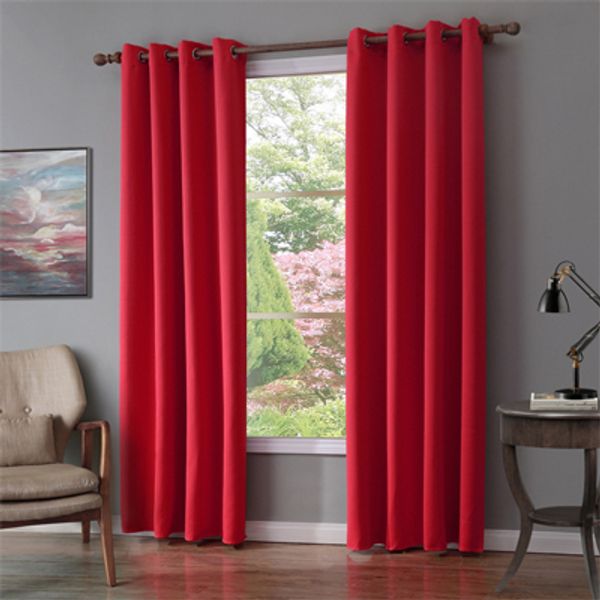 modern blackout curtain for window treatment blinds finished drapes