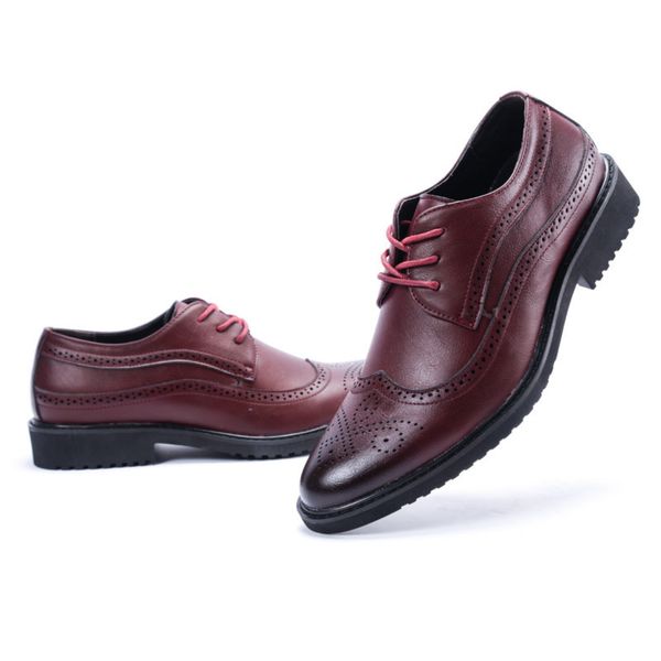 season correct dress man leather shoes trend business affairs carving cloth locke male shoes tide, Black
season correct dress man leather shoes trend business affairs carving cloth locke male shoes tide, Black