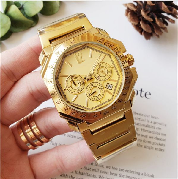 luxe mens classic watches 42mm fashion stainless steel quartz movement men's waterproof casual watch clock wristwatches 18, Slivery;brown
luxe mens classic watches 42mm fashion stainless steel quartz movement men's waterproof casual watch clock wristwatches 18, Slivery;brown
