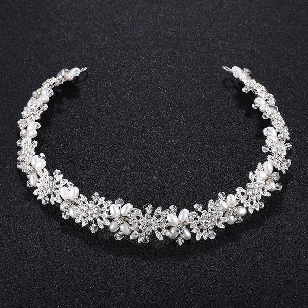 luxury clear crystal bridal hair vine pearls wedding hair jewelry accessories headpiece women rhinestone pageant crown headbands y200424, Slivery;golden
luxury clear crystal bridal hair vine pearls wedding hair jewelry accessories headpiece women rhinestone pageant crown headbands y200424, Slivery;golden