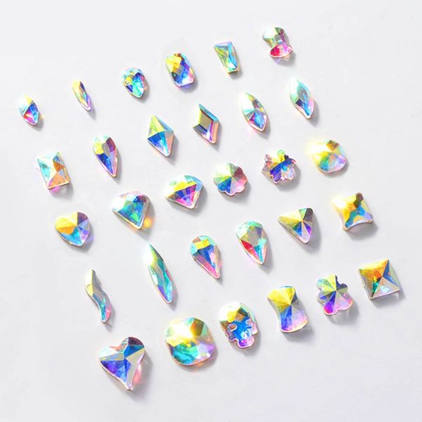 10pcs super glitter crystal nail gems oval waterdrop diamond shinny stone nail art rhinestone manicure, Silver;gold
10pcs super glitter crystal nail gems oval waterdrop diamond shinny stone nail art rhinestone manicure, Silver;gold