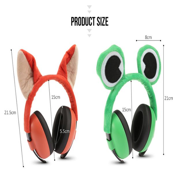 kiddo зоопарк серия лягушки, лисы, олени, помехоустойчивое earmuds ребенка baby care дети slaap anti-geluid oorbeschermers hoofdtelefoon шум, Silver
kiddo зоопарк серия лягушки, лисы, олени, помехоустойчивое earmuds ребенка baby care дети slaap anti-geluid oorbeschermers hoofdtelefoon шум, Silver