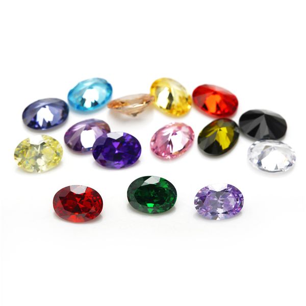 wholesale mix color 30 pcs/ bag 8*10 mm oval faceted cut shape 5a vvs loose cubic zirconia for diy ing, Black
wholesale mix color 30 pcs/ bag 8*10 mm oval faceted cut shape 5a vvs loose cubic zirconia for diy ing, Black