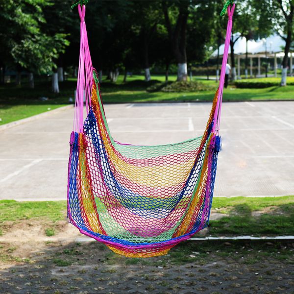summer breathable lightweight net hanging chair single hammock swing outdoor mesh hammock with pillow
summer breathable lightweight net hanging chair single hammock swing outdoor mesh hammock with pillow