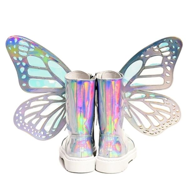 bling bling women round toe big butterfly decoration middle boots spring winter low heel side zipper booties high quality, Black
bling bling women round toe big butterfly decoration middle boots spring winter low heel side zipper booties high quality, Black