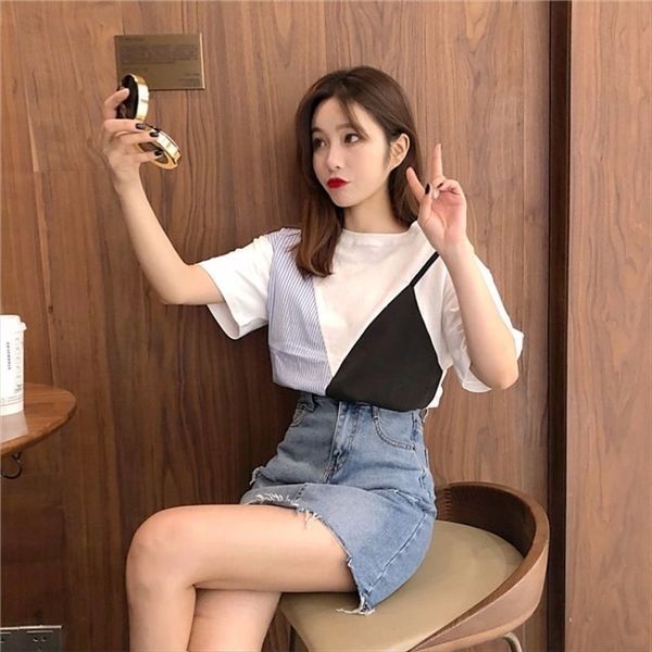 european short-sleeved women's 2020 morning ins super a clothes slim western style t-shirt european short-sleeved women's 2020 mor, White
european short-sleeved women's 2020 morning ins super a clothes slim western style t-shirt european short-sleeved women's 2020 mor, White