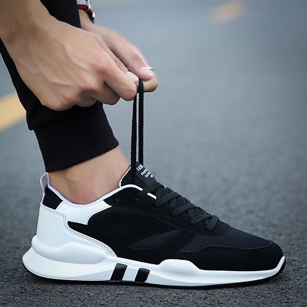 spring 2019 new student korean trend casual sports shoes mesh running shoes all-around men's shoes wholesale design and custom factory, Black
spring 2019 new student korean trend casual sports shoes mesh running shoes all-around men's shoes wholesale design and custom factory, Black