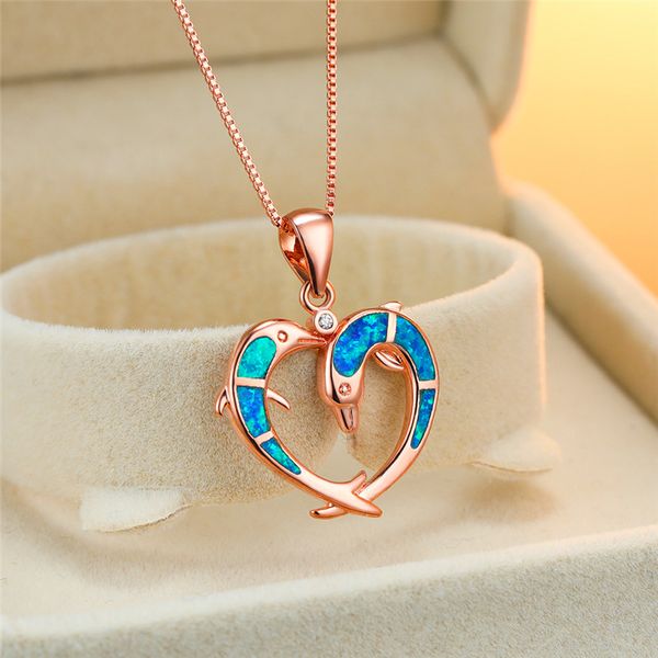 cute female white opal pendant necklace charm rose gold heart chain necklaces for women dainty beach dolphin wedding necklace, Silver
cute female white opal pendant necklace charm rose gold heart chain necklaces for women dainty beach dolphin wedding necklace, Silver