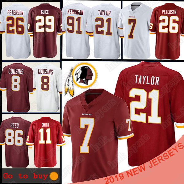 7 dwayne haskins washington football jersey redskin 21 sean taylor 26 adrian peterson 91 ryan kerrigan 8 kirk cousins football jerseys, Black;red
7 dwayne haskins washington football jersey redskin 21 sean taylor 26 adrian peterson 91 ryan kerrigan 8 kirk cousins football jerseys, Black;red