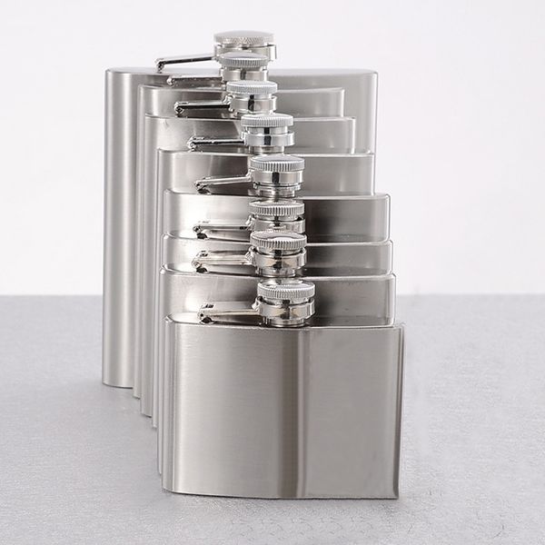 stainless steel pocket mini hip flask alcohol whiskey liquor screw cap 4/10/18 oz liquor hip flasks outdoor portable wine bottles vf1322
stainless steel pocket mini hip flask alcohol whiskey liquor screw cap 4/10/18 oz liquor hip flasks outdoor portable wine bottles vf1322