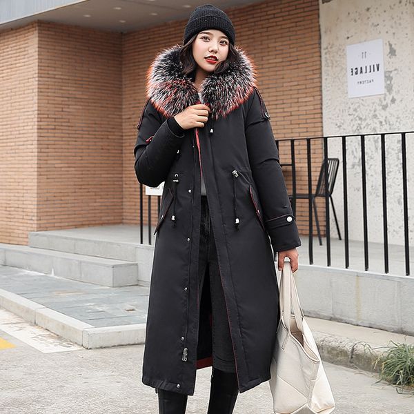 women's down & parkas winter 2021 cotton coat women zipper hooded wool lamb invierno casual long padded cothing female z903, Black
women's down & parkas winter 2021 cotton coat women zipper hooded wool lamb invierno casual long padded cothing female z903, Black