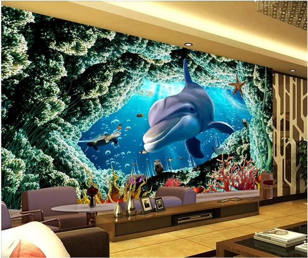 wdbh 3d wallpaper custom p underwater world dolphin cave background living room home decor 3d wall murals wallpaper for walls 3 d
wdbh 3d wallpaper custom p underwater world dolphin cave background living room home decor 3d wall murals wallpaper for walls 3 d