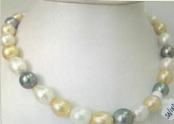 fast fine pearls jewelry 13-14 mm genuine natural south sea black white gold pearl necklace 18 " 14 k
fast fine pearls jewelry 13-14 mm genuine natural south sea black white gold pearl necklace 18 " 14 k