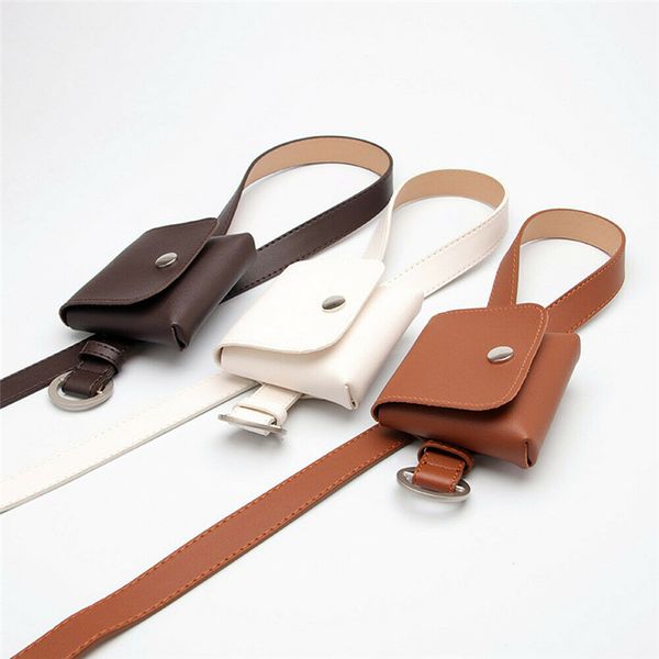 pu leather waist fanny pack belt bag pouch travel hip bum bag women mini purse waistband fashion skinny belts buckle knock-down, Black;brown
pu leather waist fanny pack belt bag pouch travel hip bum bag women mini purse waistband fashion skinny belts buckle knock-down, Black;brown