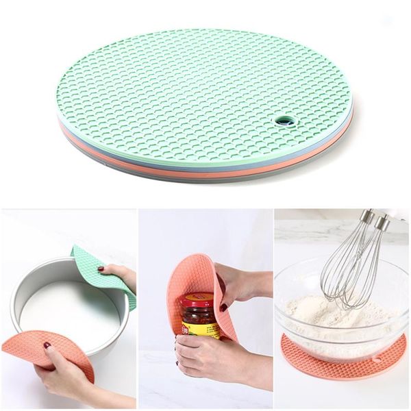 new honeycomb food grade silicone meal coaster anti-skid insulation pad high temperature easy to clean kitchen accessories tslm1
new honeycomb food grade silicone meal coaster anti-skid insulation pad high temperature easy to clean kitchen accessories tslm1