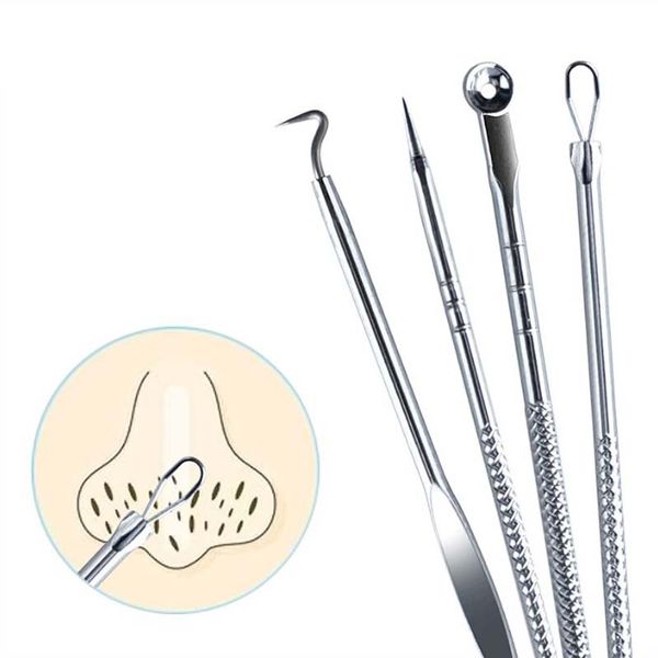 4pcs/set acne blackhead removal needles stainless pimple spot comedone extractor cleanser beauty face clean care tools
4pcs/set acne blackhead removal needles stainless pimple spot comedone extractor cleanser beauty face clean care tools