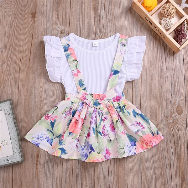 summer girl kids clothes set short sleeve white t-shirt printed strap skirt tutu skirts 2 piece sets kids designer clothes girls jy410
summer girl kids clothes set short sleeve white t-shirt printed strap skirt tutu skirts 2 piece sets kids designer clothes girls jy410