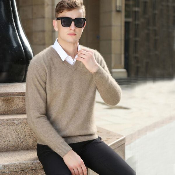 men mink blouse sweater men real mink cashmere pullovers masculino soft handfeel sweater for tsr591, White;black
men mink blouse sweater men real mink cashmere pullovers masculino soft handfeel sweater for tsr591, White;black