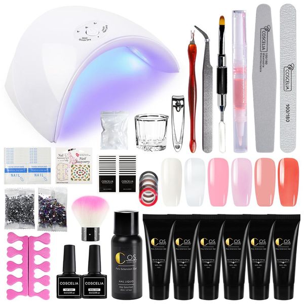 Co celia manicure et finger nail exten ion extend builder poly gel nail kit uv led acrylic builder gel lamp cry tal jelly
Co celia manicure et finger nail exten ion extend builder poly gel nail kit uv led acrylic builder gel lamp cry tal jelly