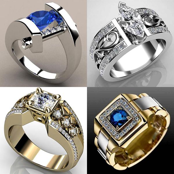 unique small blue white zircon stone ring male female yellow gold wedding band jewelry promise rings for men and women, Slivery;golden
unique small blue white zircon stone ring male female yellow gold wedding band jewelry promise rings for men and women, Slivery;golden