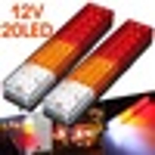 2pcs 12v caravan led trailer tail reverse lights led rear turn signal truck trailer lorry srear tail indicator light lamp
2pcs 12v caravan led trailer tail reverse lights led rear turn signal truck trailer lorry srear tail indicator light lamp