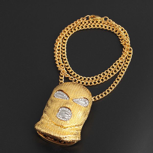unique gold silver antiterrorism headgear necklace crystal zircon necklace hip hop punk motorcycle party
unique gold silver antiterrorism headgear necklace crystal zircon necklace hip hop punk motorcycle party