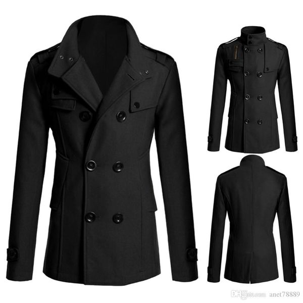 fall-2019 fashion men winter overcoat british style double-breasted fitted outerwear coat men's trench l xl xxl hipping, Tan;black
fall-2019 fashion men winter overcoat british style double-breasted fitted outerwear coat men's trench l xl xxl hipping, Tan;black