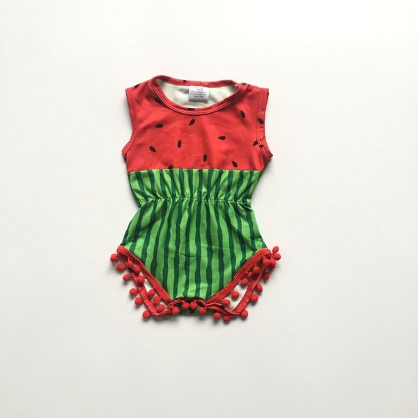 new arrivals summer jump suit green stripe watermelon baby girls boutique clothing infant cotton tutu romper toddler pom-pom, White
new arrivals summer jump suit green stripe watermelon baby girls boutique clothing infant cotton tutu romper toddler pom-pom, White