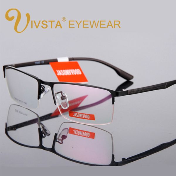 ivsta half rim optical glasses men glasses myopia tr90 reading prescription computer custom degree square semi rim spectacle, Black
ivsta half rim optical glasses men glasses myopia tr90 reading prescription computer custom degree square semi rim spectacle, Black