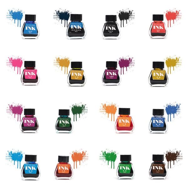30ml bottled glass smooth writing fountain pen ink refill school student stationery office supplies 16 colors h7ec, Blue;orange
30ml bottled glass smooth writing fountain pen ink refill school student stationery office supplies 16 colors h7ec, Blue;orange