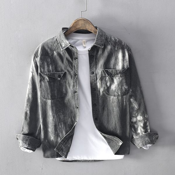 2019 autumn and winter long sleeve denim shirts men brand cotton shirt for men casual thickness shirts male fashion shirt mens, White;black
2019 autumn and winter long sleeve denim shirts men brand cotton shirt for men casual thickness shirts male fashion shirt mens, White;black