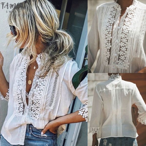 embroidery floral lace blouse shirt women lantern sleeve white blouse spring summer hollow out blouse
embroidery floral lace blouse shirt women lantern sleeve white blouse spring summer hollow out blouse