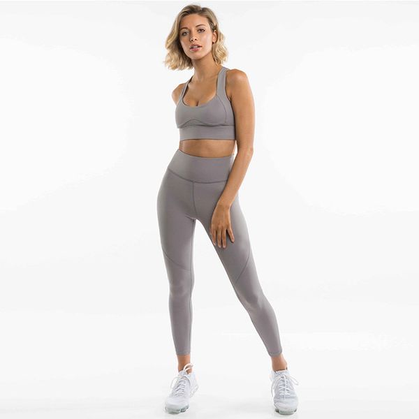 fitness yoga set new pink solid crop long pant athleisure women suit gym sports bra+legging two piece set sportswear, White;red
fitness yoga set new pink solid crop long pant athleisure women suit gym sports bra+legging two piece set sportswear, White;red