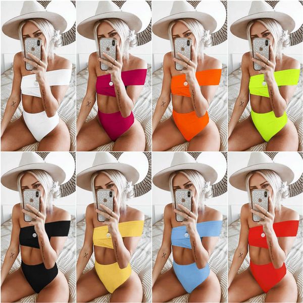 сексуальных женщины 2pcs бикини лето сплошного цвет lady купальный костюм пляж купальники женская высокая талия одежда, White;black
сексуальных женщины 2pcs бикини лето сплошного цвет lady купальный костюм пляж купальники женская высокая талия одежда, White;black