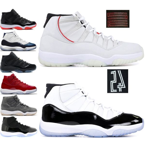 concord 11 11s mens basketball shoes space jam platinum tint high gym red win like 96 xi designer shoes sports snerkers us 5-11
concord 11 11s mens basketball shoes space jam platinum tint high gym red win like 96 xi designer shoes sports snerkers us 5-11